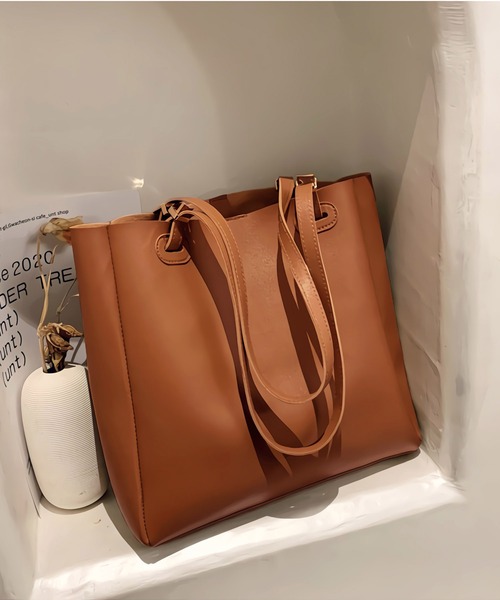 Dita（ディータ）の「ミニマルトートバッグ A4（トートバッグ・レディース・ブラック/ブラウン/ホワイト・FREE）」の9枚目の写真