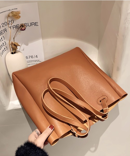 Dita（ディータ）の「ミニマルトートバッグ A4（トートバッグ・レディース・ブラック/ブラウン/ホワイト・FREE）」の15枚目の写真