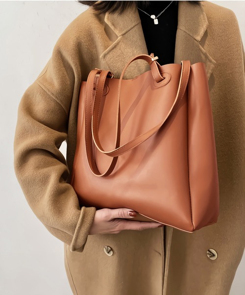 Dita（ディータ）の「ミニマルトートバッグ A4（トートバッグ・レディース・ブラック/ブラウン/ホワイト・FREE）」の7枚目の写真