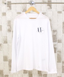 ARMANI EXCHANGE | A│X ワンポイントロゴクルーネックロングTシャツ 6KZTFR ZJ1DZ(Tシャツ/カットソー)