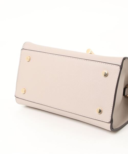 NATURAL BEAUTY BASIC（ナチュラルビューティーベーシック）の「ノットリボンハンドバッグ（クラッチバッグ・レディース・ベージュ系その他2/ブラック・ﾌﾘ-）」の12枚目の写真