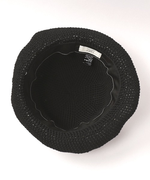 CA4LA ハット クロッシェ リボンレースクロシェ(ONESIZE GRAY): ハット｜帽子通販｜CA4LA