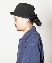 CA4LA（カシラ）の「COTTON HAND-KNIT CROCHE 3（ハット）」 - WEAR