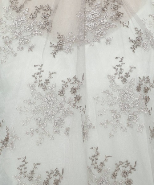 mysty woman（ミスティウーマン）の「フローラルレース刺繍五分