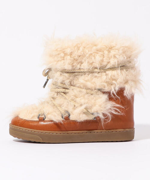ISABEL MARANT(イザベルマラン)の「ISABEL MARANT NOWLES ウィンターブーツ(ブーツ・レディース・キャメル・38/37)」の8枚目の写真