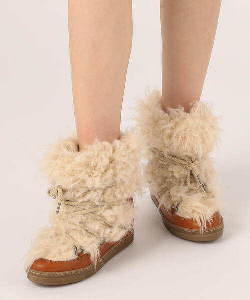 ISABEL MARANT(イザベルマラン)の「ISABEL MARANT NOWLES ウィンターブーツ(ブーツ・レディース・キャメル・38/37)」の7枚目の写真