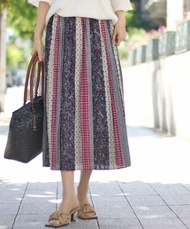 Vieo（ヴィオ）の「配色彩るスカート（スカート）」