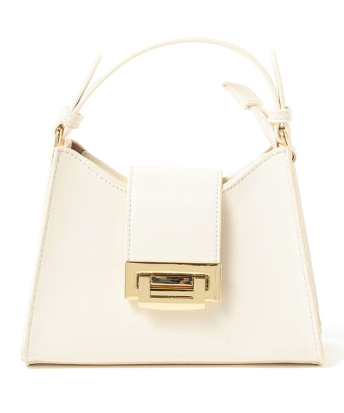 B:MING by BEAMS（ビーミングバイビームス）の「B:MING by BEAMS / 太ベルト バッグ（ハンドバッグ・レディース・ホワイト/ブラック/ピンク・ONE SIZE）」の2枚目の写真