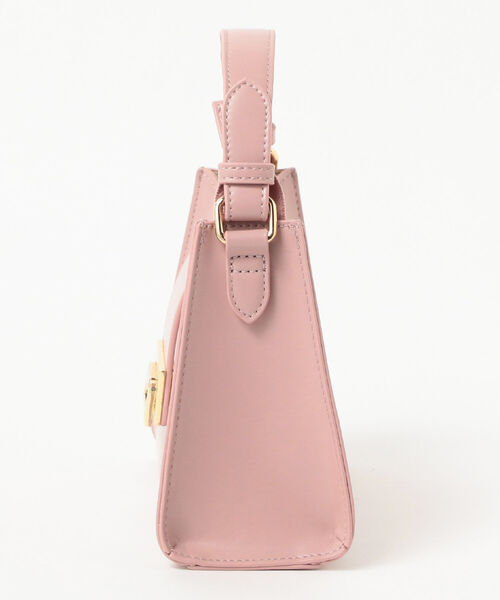 B:MING by BEAMS（ビーミングバイビームス）の「B:MING by BEAMS / 太ベルト バッグ（ハンドバッグ・レディース・ホワイト/ブラック/ピンク・ONE SIZE）」の9枚目の写真