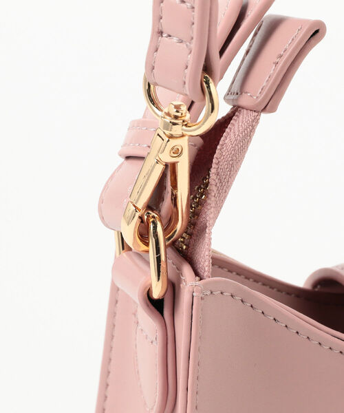 B:MING by BEAMS（ビーミングバイビームス）の「B:MING by BEAMS / 太ベルト バッグ（ハンドバッグ・レディース・ホワイト/ブラック/ピンク・ONE SIZE）」の16枚目の写真