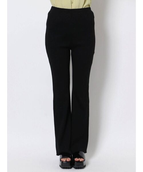 EMODA(エモダ)の「フィットフレアストレッチパンツ(その他パンツ・レディース・ブラック/その他/その他1・FREE)」の12枚目の写真