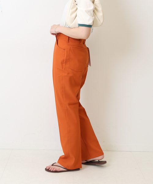 SLOBE IENA(スローブイエナ)の「【Wrangler/ラングラー】LADIS WRANCHER DRESS パンツ(その他パンツ・レディース・オレンジ/ライトグリーン・38/36)」の17枚目の写真