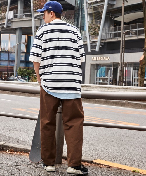 U.S. POLO ASSN.(ユーエスポロアッスン)の「U.S. POLO ASSN. /ユーエスポロアッスン 別注 ワンポイント刺繍ロゴ オーバーサイズ半袖ポロシャツ(ポロシャツ・レディース・ブラック/ネイビー/オフホワイト/グリーン/ホワイト系その他/ブルー系その他/ケリー/ブラック系その他/ホワイト系その他2/ブルー系その他2・M/L)」の20枚目の写真