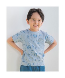 Noeil aime BeBe（ノイユエイムベベ）の「NoeilaimeBeBe/アニマルペンギンプリント総柄天竺Tシャツ(80~130cm)（Tシャツ/カットソー・キッズ）」