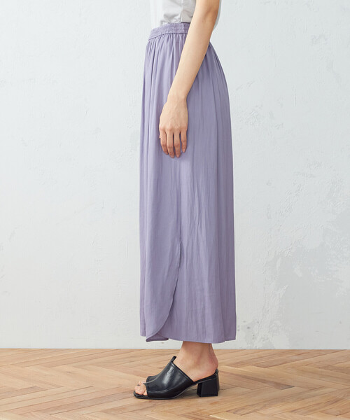 COMME CA ISM(コムサイズム)の「スカーチョ(その他パンツ・レディース・ライトグレー/チャコール/パープル・SMALL/MEDIUM/LARGE)」の12枚目の写真