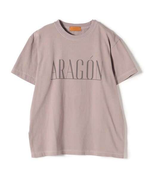 Odub（オーダブ）の「【SHIPS別注】Odub:プロセッシング ハーフスリーブ TEE◇（Tシャツ/カットソー・レディース・ライトブルー/ブラウン/ベージュ/ダークグレー/ホワイト/チャコールグレー/ベージュ系その他/パープル・ONE SIZE）」の6枚目の写真