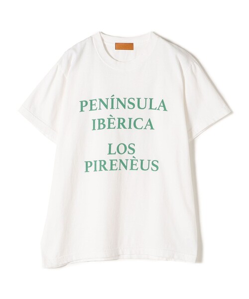 Odub（オーダブ）の「【SHIPS別注】Odub:プロセッシング ハーフスリーブ TEE◇（Tシャツ/カットソー・レディース・ライトブルー/ブラウン/ベージュ/ダークグレー/ホワイト/チャコールグレー/ベージュ系その他/パープル・ONE SIZE）」の2枚目の写真