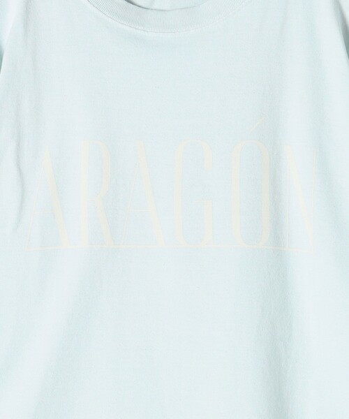 Odub（オーダブ）の「【SHIPS別注】Odub:プロセッシング ハーフスリーブ TEE◇（Tシャツ/カットソー・レディース・ライトブルー/ブラウン/ベージュ/ダークグレー/ホワイト/チャコールグレー/ベージュ系その他/パープル・ONE SIZE）」の10枚目の写真