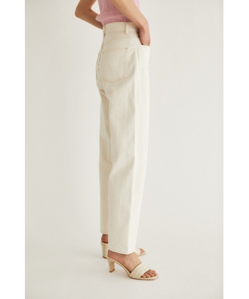 M_（エムアンダーバー）の「【M_】OGC RELAX TAPERED（デニムパンツ・レディース・ダークブルー/アイボリー/ベージュ・2/0/1）」の4枚目の写真