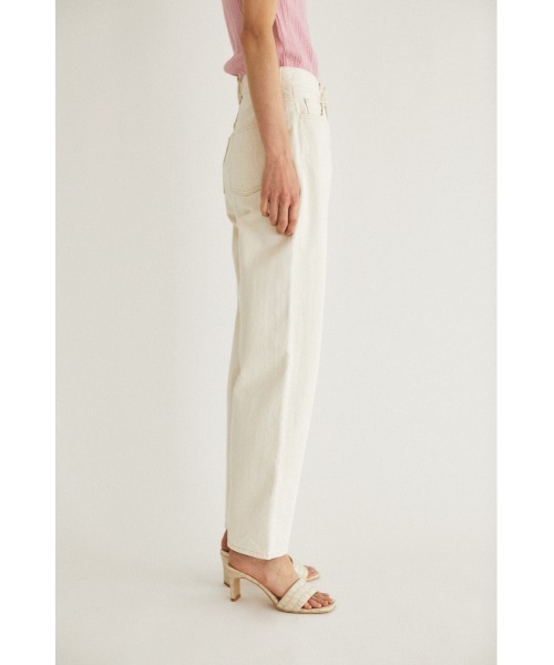 M_（エムアンダーバー）の「【M_】OGC RELAX TAPERED（デニムパンツ・レディース・ダークブルー/アイボリー/ベージュ・2/0/1）」の5枚目の写真