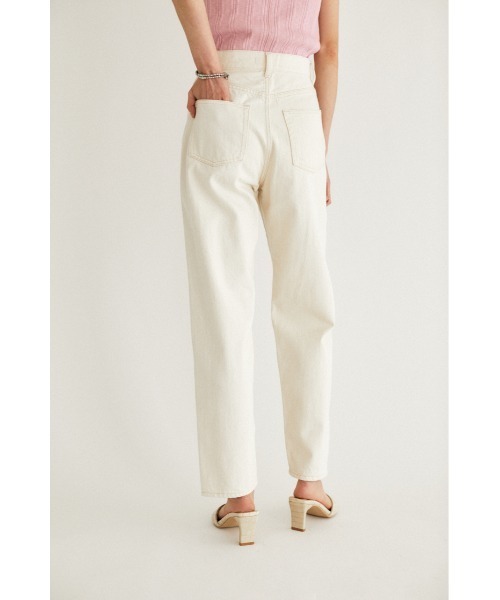 M_（エムアンダーバー）の「【M_】OGC RELAX TAPERED（デニムパンツ・レディース・ダークブルー/アイボリー/ベージュ・2/0/1）」の6枚目の写真