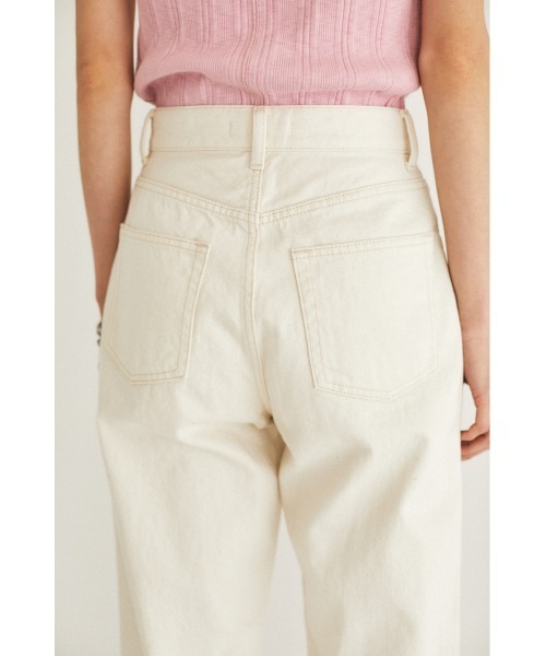 M_（エムアンダーバー）の「【M_】OGC RELAX TAPERED（デニムパンツ・レディース・ダークブルー/アイボリー/ベージュ・2/0/1）」の8枚目の写真