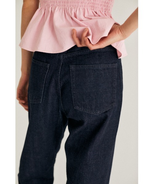 M_（エムアンダーバー）の「【M_】OGC RELAX TAPERED（デニムパンツ・レディース・ダークブルー/アイボリー/ベージュ・2/0/1）」の17枚目の写真