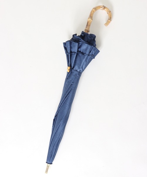 Cepica（セピカ）の「【pink trick / ピンクトリック】完全遮光フリルデニム風長傘(晴雨兼用)（長傘・レディース・ネイビー/ブルー・FREE）」の16枚目の写真