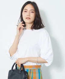 AMERICAN HOLIC | 袖コンシャスカットプルオーバー(Tシャツ/カットソー)