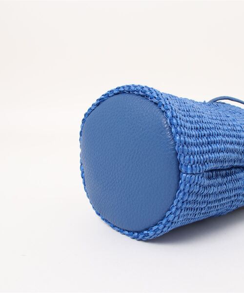 marco masi（マルコマージ）の「【MARCO MASI】ラフィアミニショルダーバッグ（ショルダーバッグ・レディース・ホワイト/シルバー/ブルー・FREE）」の20枚目の写真