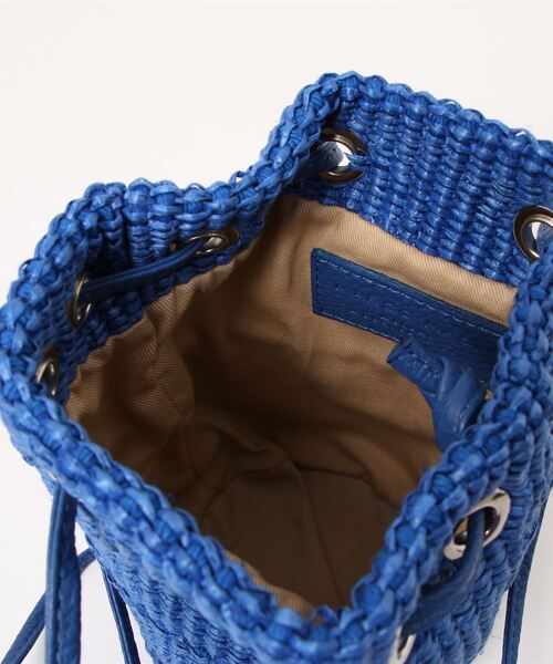 marco masi（マルコマージ）の「【MARCO MASI】ラフィアミニショルダーバッグ（ショルダーバッグ・レディース・ホワイト/シルバー/ブルー・FREE）」の21枚目の写真