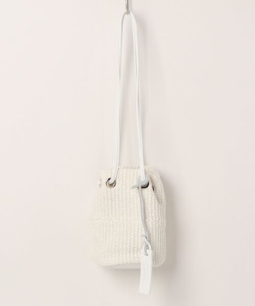 marco masi（マルコマージ）の「【MARCO MASI】ラフィアミニショルダーバッグ（ショルダーバッグ・レディース・ホワイト/シルバー/ブルー・FREE）」の14枚目の写真