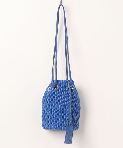 marco masi（マルコマージ）の「【MARCO MASI】ラフィアミニショルダーバッグ（ショルダーバッグ・レディース・ホワイト/シルバー/ブルー・FREE）」の18枚目の写真