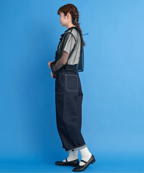新品未使用 malle チュール刺繍 ブラウス