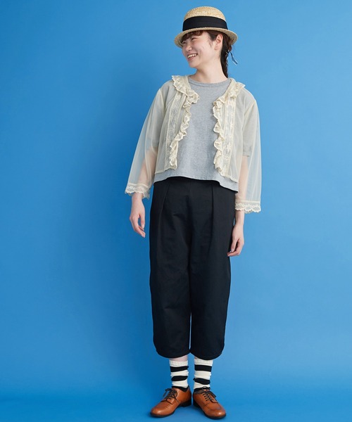 Malle（マル）の「○malle チュール刺繍 ブラウス（シャツ
