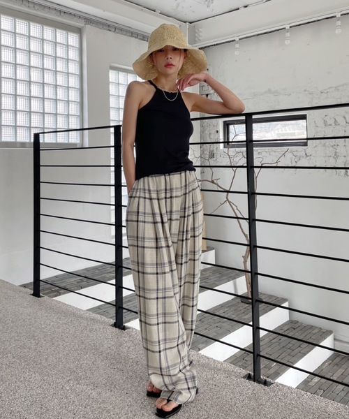 Didot.showroom（ディドット ショールーム）の「チェック柄リネン