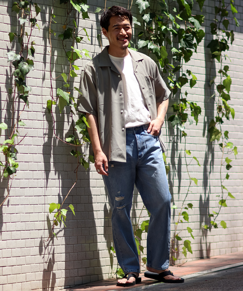 B.C STOCK(ベーセーストック)の「GRUNGE 5PKT DENIM パンツ(その他パンツ・メンズ・ブラック/ブルー系その他・MEDIUM/LARGE/SMALL)」の4枚目の写真