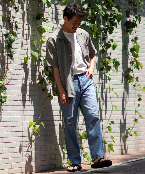 B.C STOCK(ベーセーストック)の「GRUNGE 5PKT DENIM パンツ(その他パンツ・メンズ・ブラック/ブルー系その他・MEDIUM/LARGE/SMALL)」の5枚目の写真