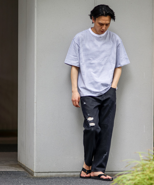 B.C STOCK(ベーセーストック)の「GRUNGE 5PKT DENIM パンツ(その他パンツ・メンズ・ブラック/ブルー系その他・MEDIUM/LARGE/SMALL)」の7枚目の写真