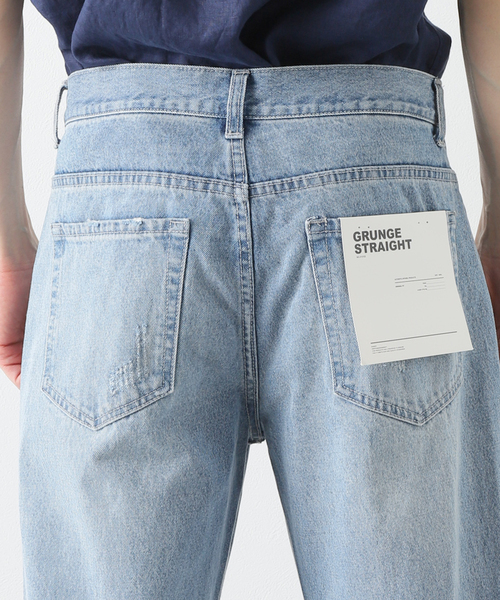B.C STOCK(ベーセーストック)の「GRUNGE 5PKT DENIM パンツ(その他パンツ・メンズ・ブラック/ブルー系その他・MEDIUM/LARGE/SMALL)」の15枚目の写真
