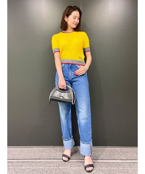 DIESEL(ディーゼル)の「FW22 レディース デニム ルーズフィット(デニムパンツ・レディース・インディゴブルー・28inch/29inch/26inch/27inch/23inch/24inch/25inch/30inch)」の8枚目の写真
