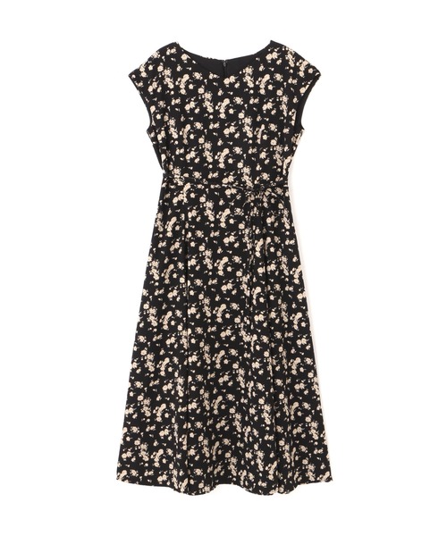 PROPORTION BODY DRESSING(プロポーションボディドレッシング)の「ニュアンスフラワーワンピース / 1212240506(ワンピース・レディース・ブラック/ベージュ・SMALL/MEDIUM)」の10枚目の写真