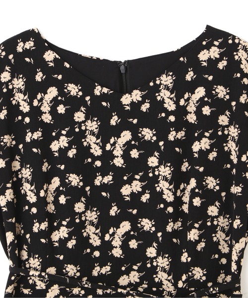 PROPORTION BODY DRESSING(プロポーションボディドレッシング)の「ニュアンスフラワーワンピース / 1212240506(ワンピース・レディース・ブラック/ベージュ・SMALL/MEDIUM)」の11枚目の写真