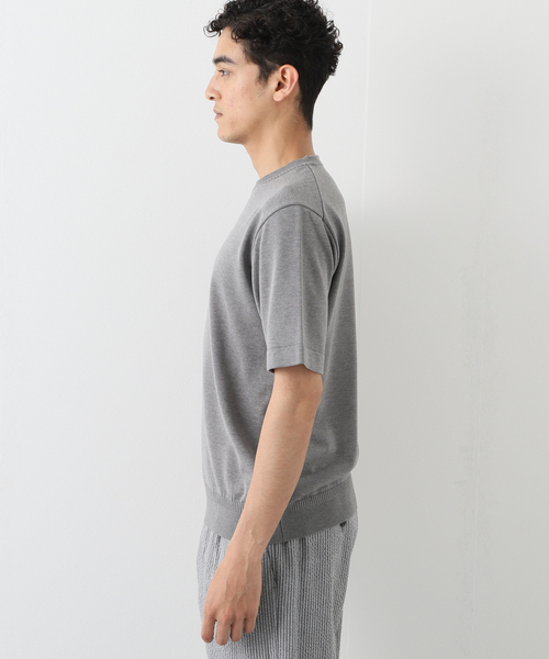 EDIFICE(エディフィス)の「ウォッシャブル サマーニット Tシャツ(ニット/セーター・メンズ・ネイビー/グレー/グリーン/マスタード/その他4/その他6・MEDIUM/LARGE)」の18枚目の写真