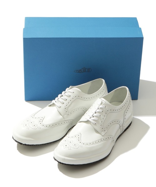 MEN'S BIGI(メンズビギ)の「【HIROSHI TSUBOUCHI別注】ドレスシューズ(ドレスシューズ・メンズ・ホワイト/ブラック/ブラック系その他・01/02/03)」の1枚目の写真