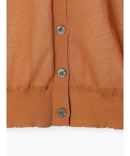 Te chichi TERRASSE（テチチテラス）の「◎袖ゴムカーディガン（カーディガン/ボレロ・レディース・ブラック/ベージュ/キャメル・ﾌﾘ-）」の8枚目の写真