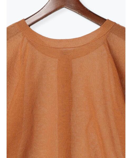 Te chichi TERRASSE（テチチテラス）の「◎袖ゴムカーディガン（カーディガン/ボレロ・レディース・ブラック/ベージュ/キャメル・ﾌﾘ-）」の9枚目の写真