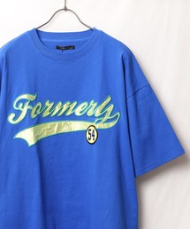 【Bling leads】ワッペンオーバーサイズTシャツ