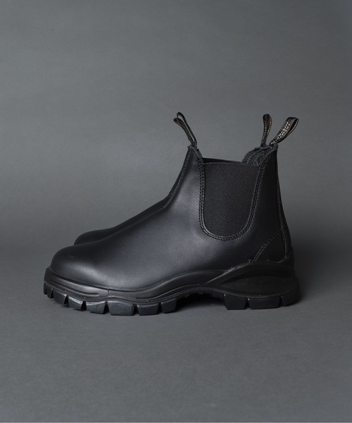 Blundstone（ブランドストーン）の「【 Blundstone / ブランドストーン 】 LUG BOOT SIDE GOA ラグブーツ サイドゴアショートブーツ  BS2240（ブーツ・メンズ・ブラック・3/4/5/7/8/9）」の5枚目の写真