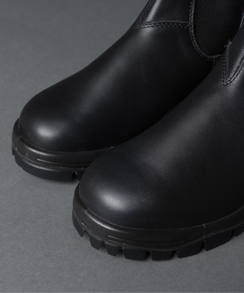 Blundstone（ブランドストーン）の「【 Blundstone / ブランドストーン 】 LUG BOOT SIDE GOA ラグブーツ サイドゴアショートブーツ  BS2240（ブーツ・メンズ・ブラック・3/4/5/7/8/9）」の6枚目の写真